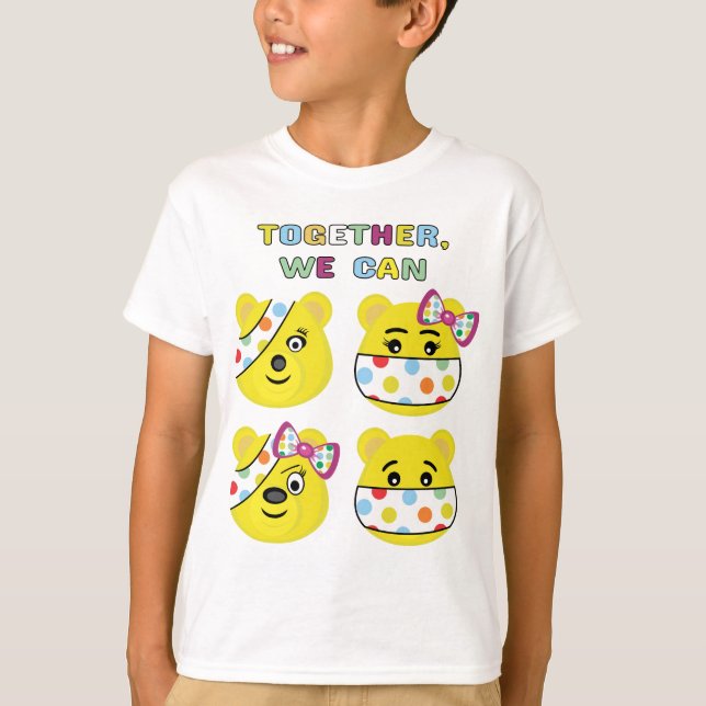 BBC Children in Need - Pudsey bear T-Shirt (Front)