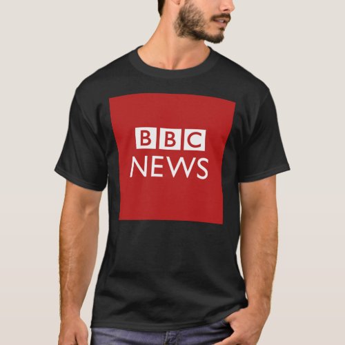 BBC News logo red Classic T_Shirt