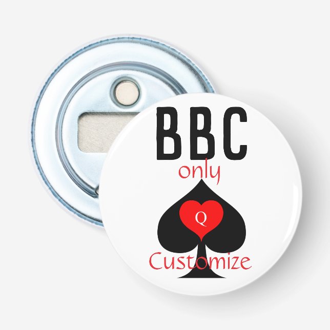 BBC Only Blade Spade Sign Thunder_Cove Bottle Opener (Front)