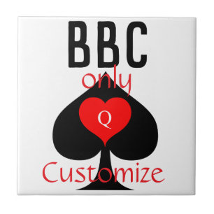 BBC Only Blade Spade Sign Thunder_Cove Ceramic Tile