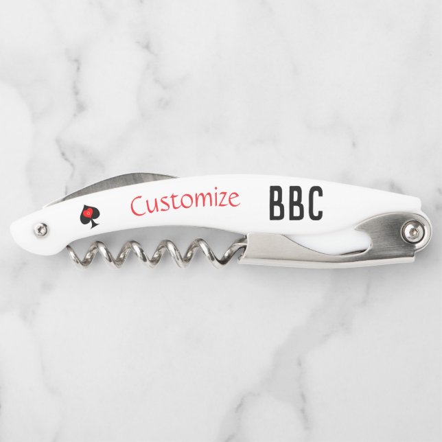 BBC Only Blade Spade Sign Thunder_Cove Waiter's Corkscrew (Back)