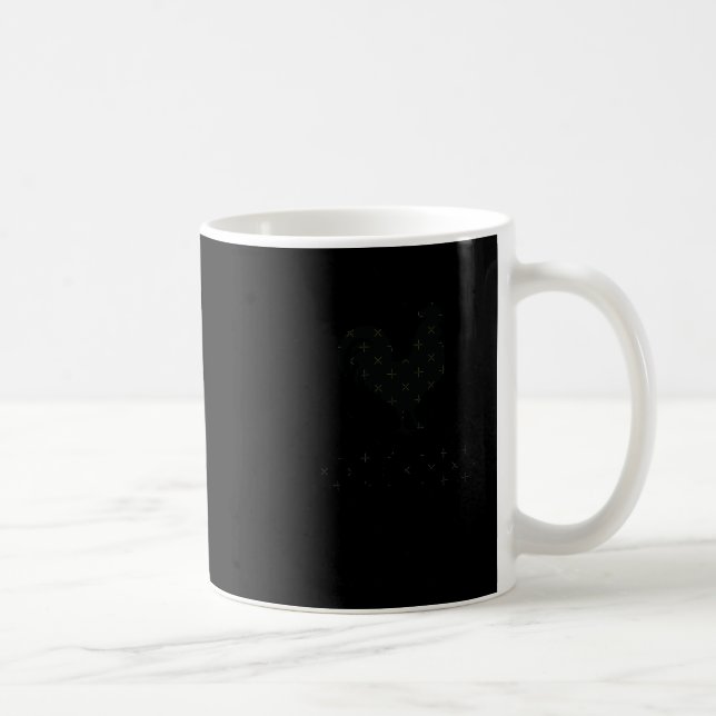Bbc S - Funny And Humorous Rooster Design Sticker  Coffee Mug (Right)