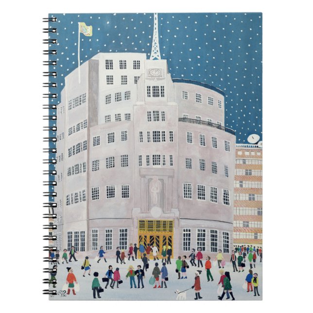 BBC's Broadcasting House Notebook (Front)