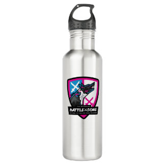BBDLogoEmblem FC Text Stainless Steel Water Bottle