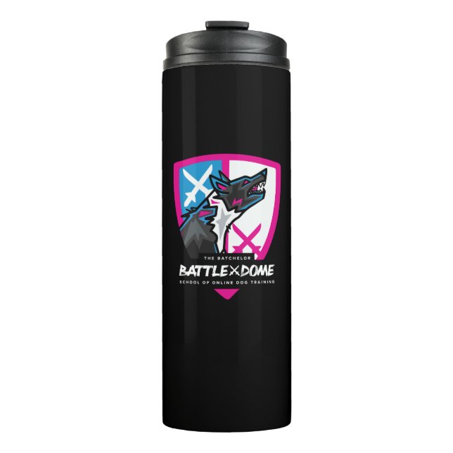 BBDLogoEmblem FC Text Thermal Tumbler (Front)