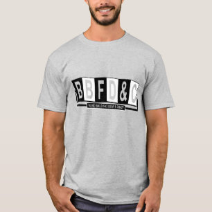 "BBFDnC" Black n White T-Shirt
