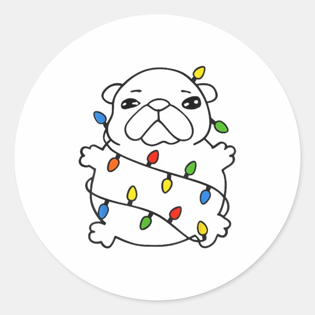 Bble Meme Christmas Funny I Am Bble Wash My Belly  Classic Round Sticker (Front)