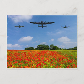 BBMF Poppy flypast Postcard