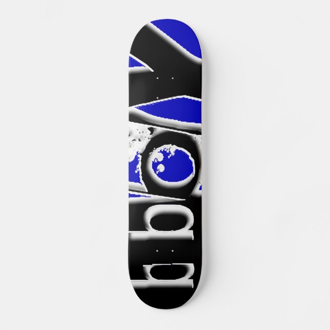 bboy3 1.0 skateboard deck (Front)