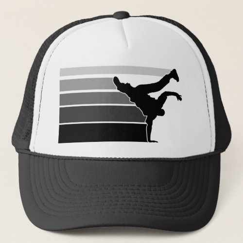 BBOY gradient grey blk hat