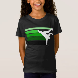 BBOY gradient grn wht kids T-Shirt