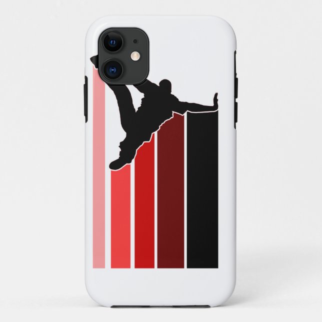 BBOY gradient red/blk iPhone 5 case (Back)