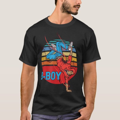 Bboy Hip Hop Dance Modern Dancing Breakdancer Brea T_Shirt