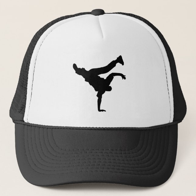 BBOY pose 1 black hat (Front)