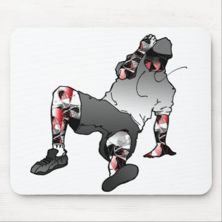 Bboy Stance Mouse Pad