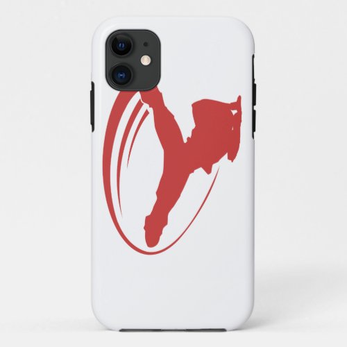 BBOY windmill red iphone iPhone 11 Case