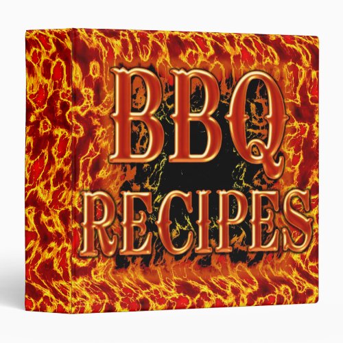 BBQ 15 Recipe Binder