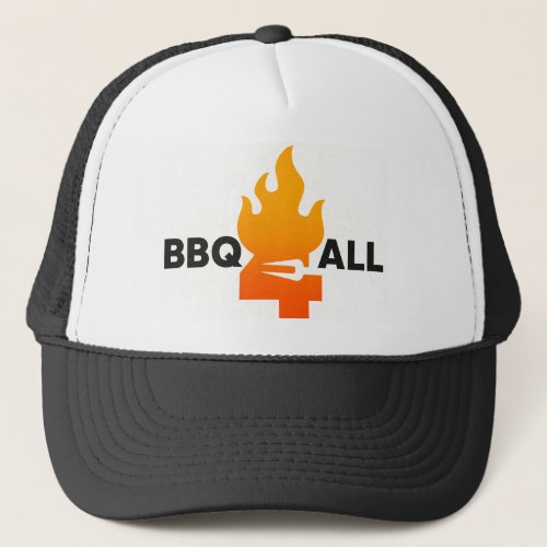 BBQ 4 ALL TRUCKER HAT