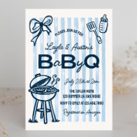 BBQ Baby Shower Couples Baby Q