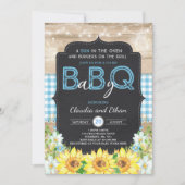 BBQ Baby Shower Invitation Baby Q Couples Shower (Front)