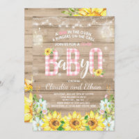 BBQ Baby Shower Invitation Baby Q Couples Shower