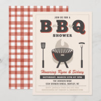 BBQ Baby Shower Invitation | Baby Q Invitations