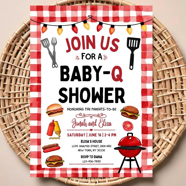 BBQ Baby Shower Invitation | Grill & Chill Theme (Creator Uploaded)