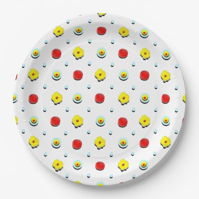 BBQ Baby Shower Paper Plates (Front)