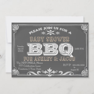 BBQ Baby ShowerbInvitations Invitation