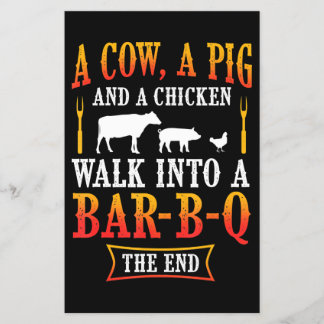 BBQ | Barbecue Bbq Joke Gift Grill Master Chef Flyer