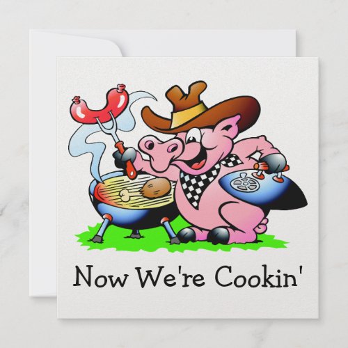 BBQ _ Barbecue _ Cookout Invitation