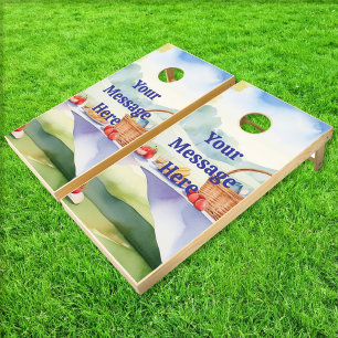 Bbq Barbecue Party Cornhole Set