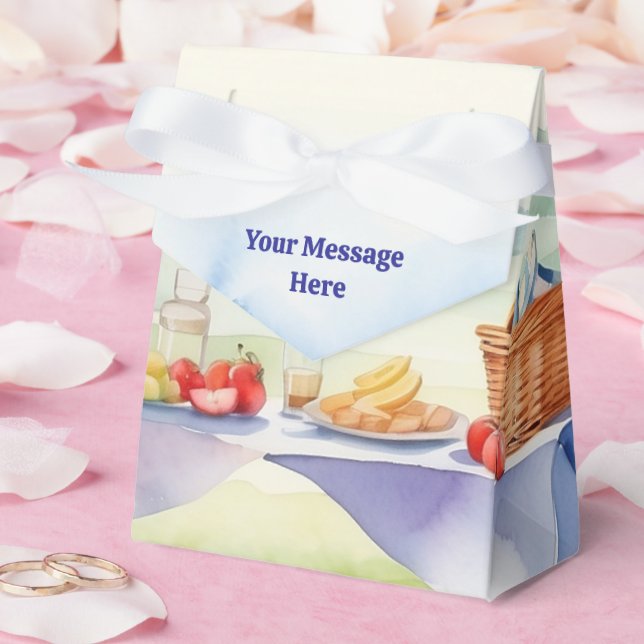 Bbq Barbecue Party  Favor Boxes (Wedding)