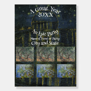 BBQ Barbecue Texas Memphis Beef Pork 2024 Party Foam Board