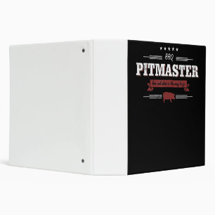 BBQ BBQ Pitmaster Low And Slow Is Way To Funny 3 Ring Binder
