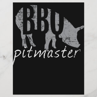 BBQ | BBQ Pitmaster Pig Grilling Grill Fars Day Flyer
