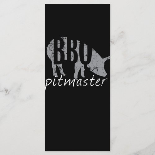 BBQ  BBQ Pitmaster Pig Grilling Grill Fars Day Menu