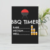 BBQ |BBQ Timer Barbecue Funny Grill Grilling Gift (Standing Front)