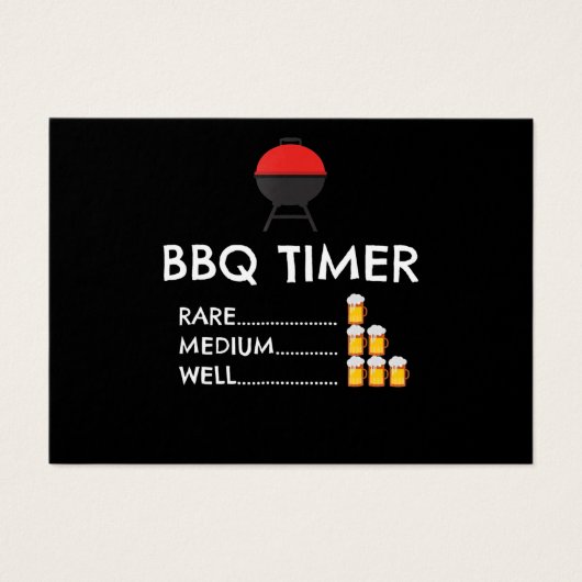 BBQ |BBQ Timer Barbecue Funny Grill Grilling Gift (Front)