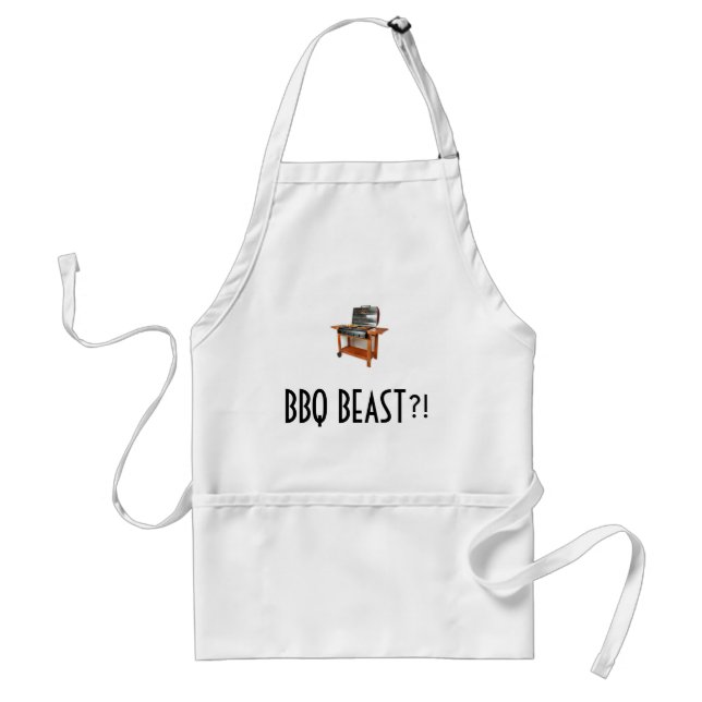 BBQ Beast Adult Apron (Front)