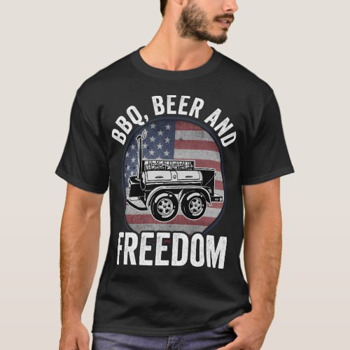 BBQ Beer And Freedom T_Shirt