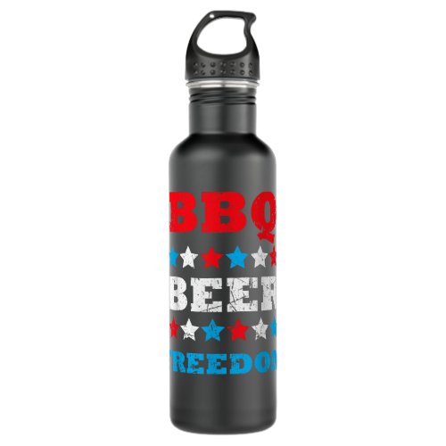 BBQ Beer Freedom Stainless Steel Water Bottle