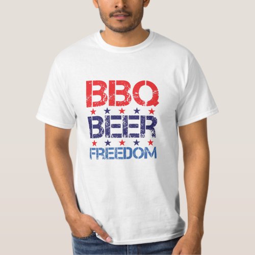 Bbq Beer Freedom T_Shirt BBQ Lover Elertion 2020 T_Shirt