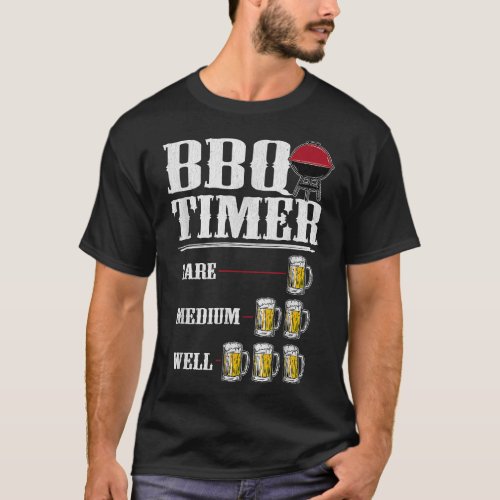 BBQ BEERIMER   BBQ Grilling Gift T_Shirt