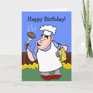 BBQ Birthday Card