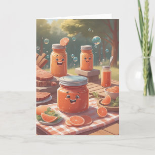 BBQ Birthday Wishes Card