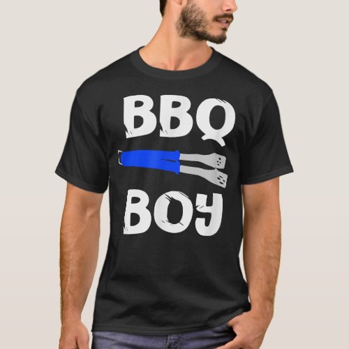 BBQ Boy Grillmeister Barbecue Boys Barbecue T_Shirt