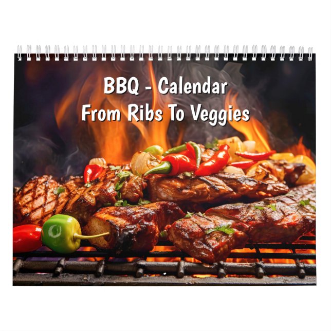 BBQ Calendar – From Ribs To Veggies (Cover)