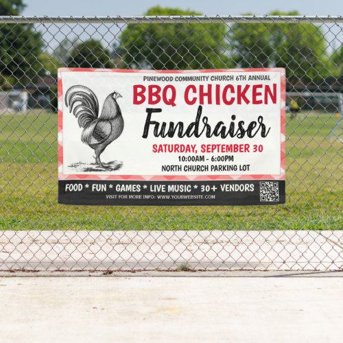 BBQ Chicken Grill Out Banner