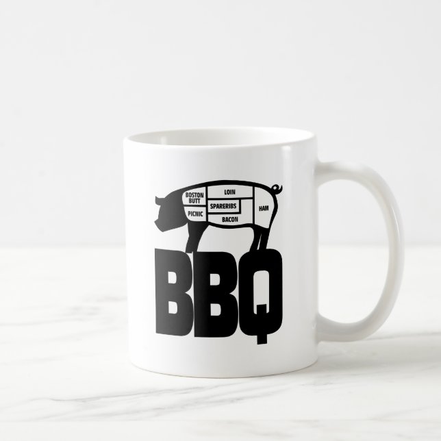 BBQ COFFEE MUG (Right)